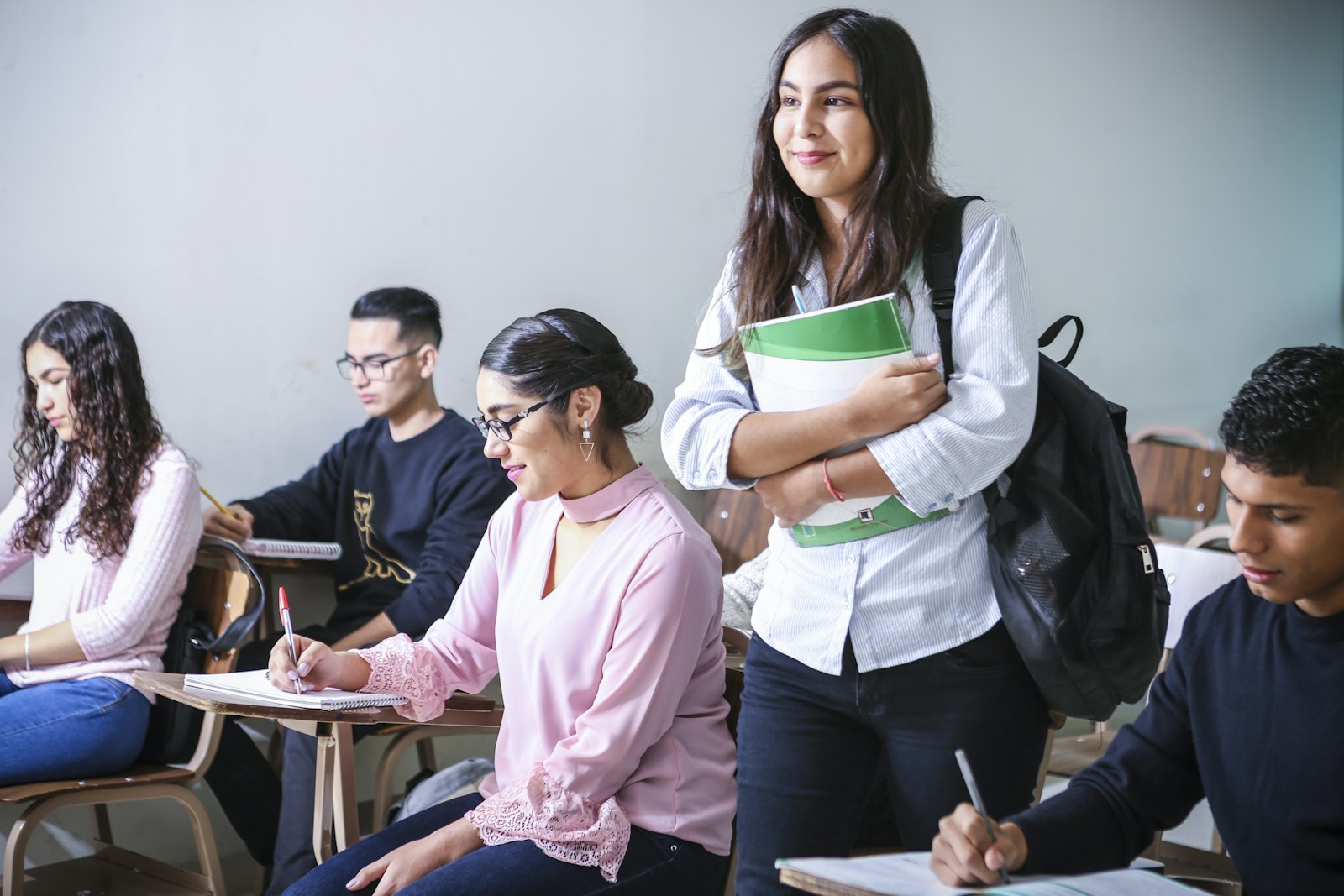 One-on-one career guidance conversation