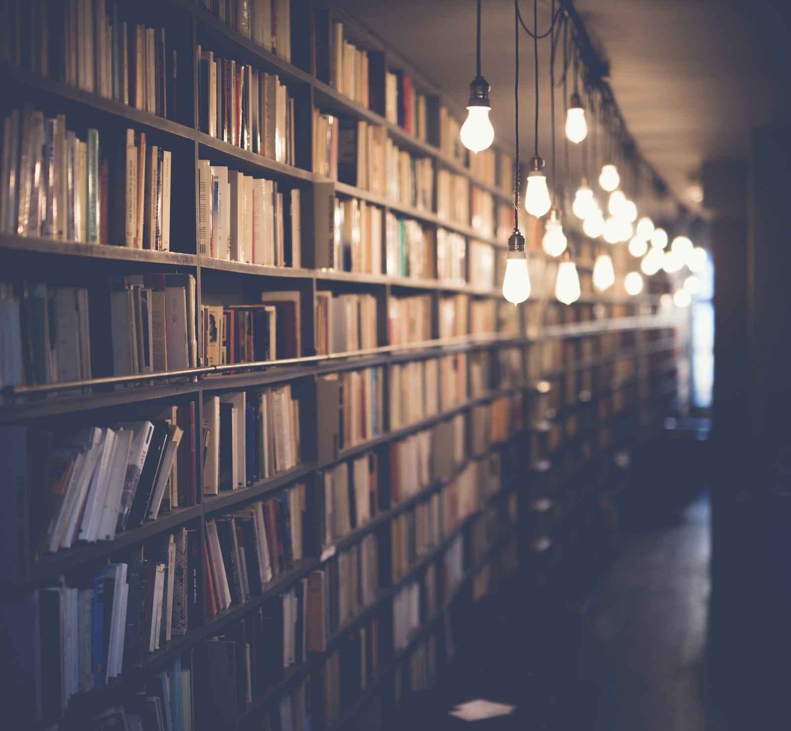 Student researcher writing