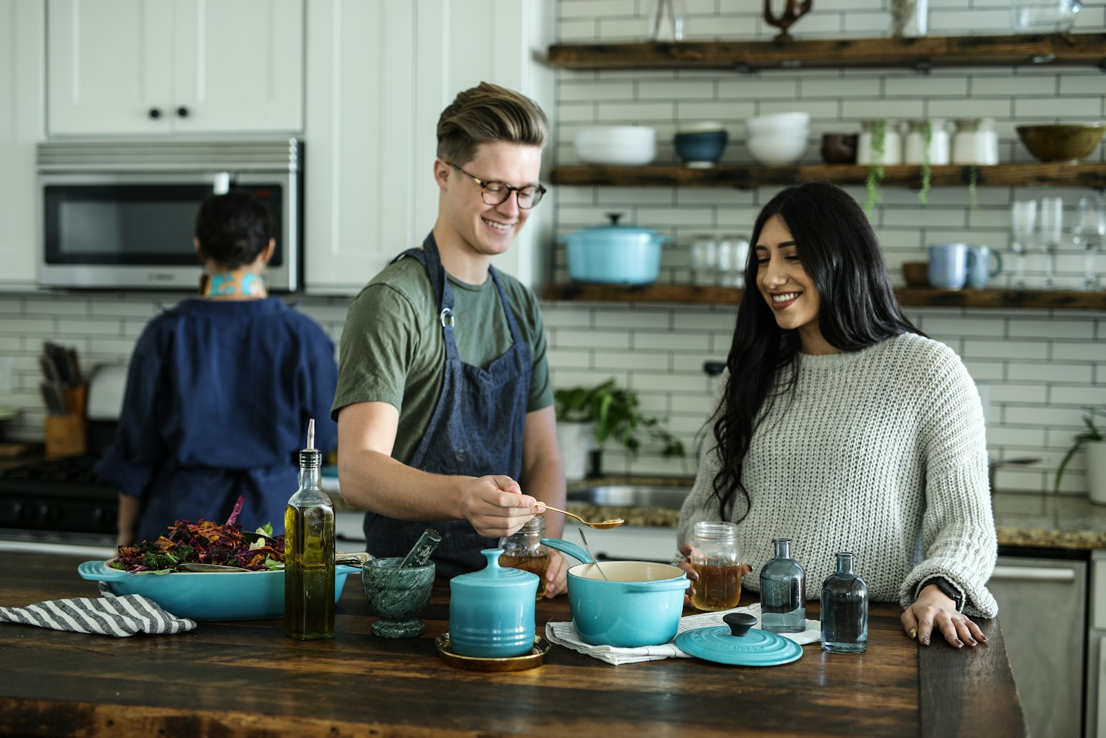 Chef's line — back-of-house context