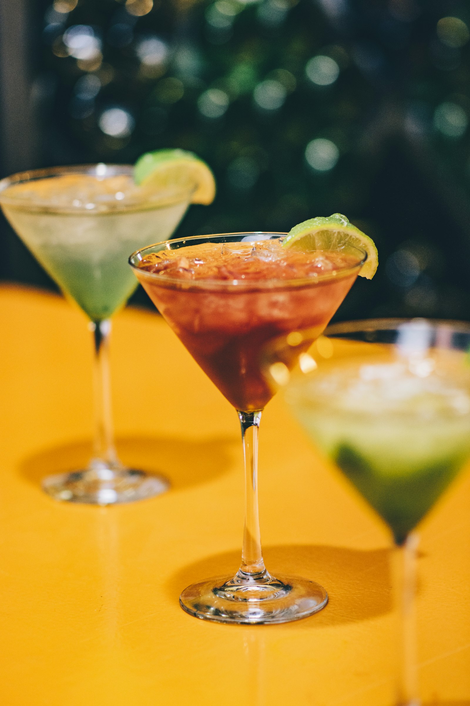 Bartender crafting a drink