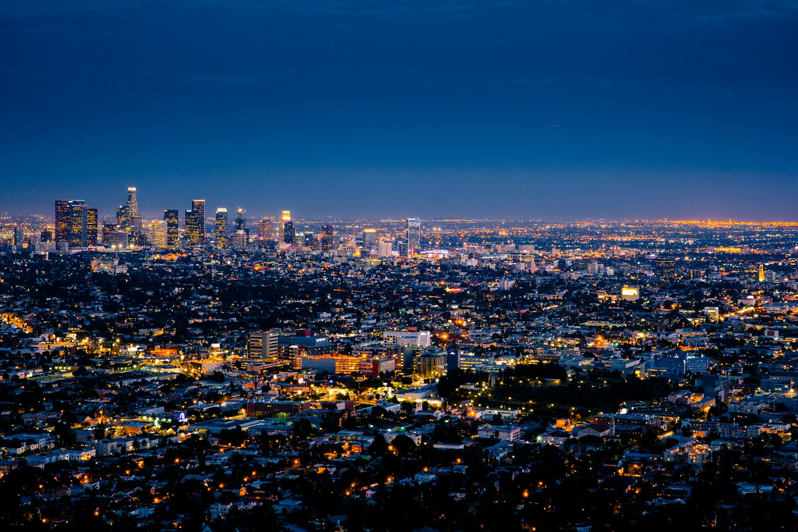 City skyline — the office-space market at scale