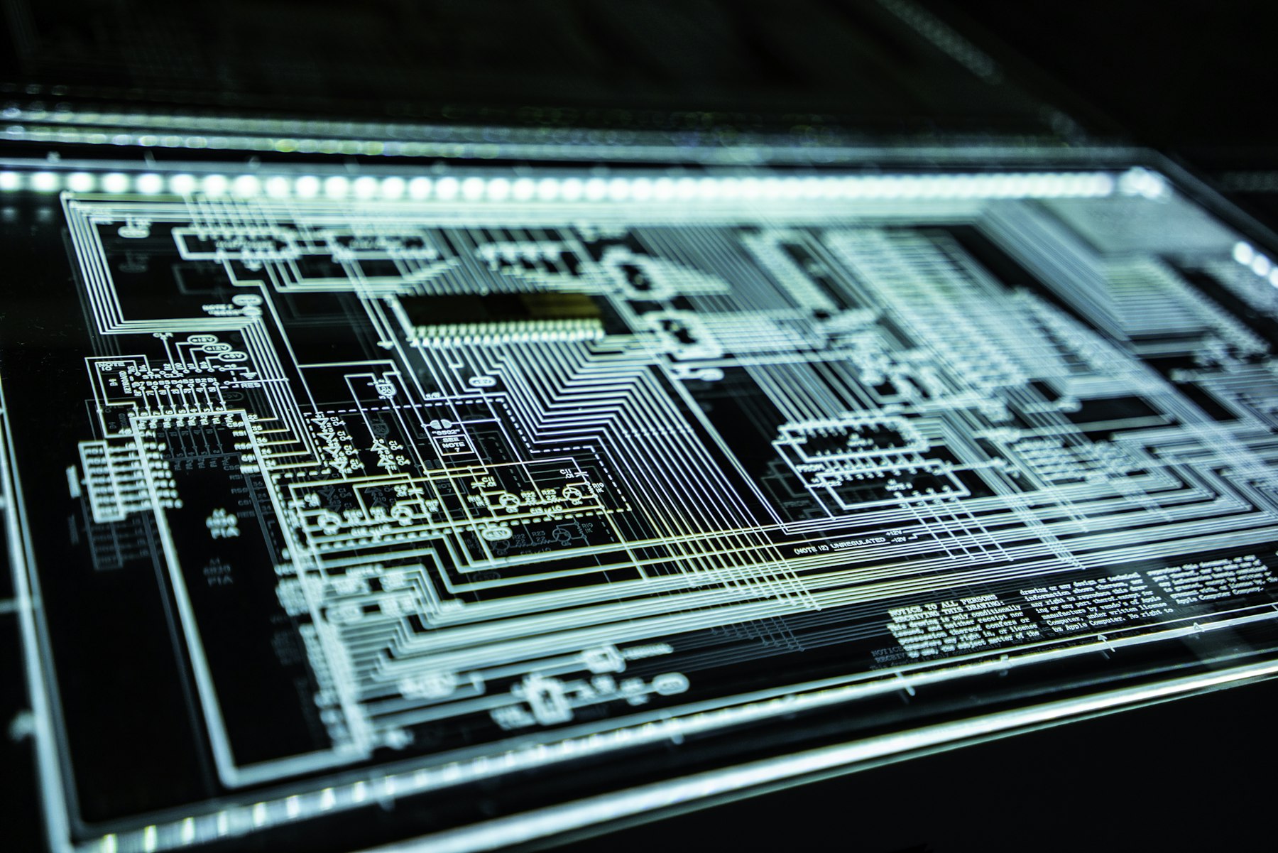 Server room / data center — the spine layer